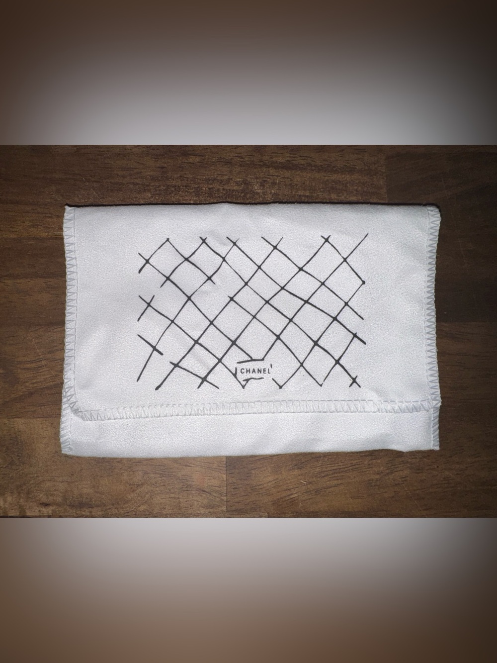 CHANEL Karl Lagerfeld Sketch Dust Bag Small